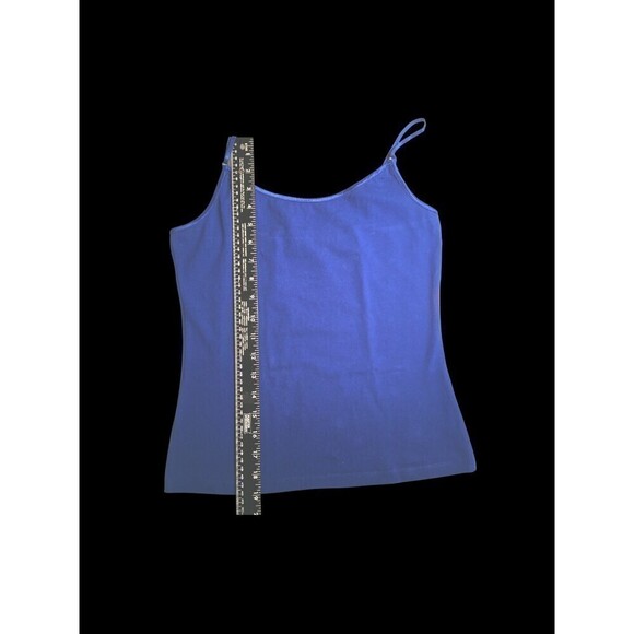 BOZZOLO Basic Cami Camisole Tank Top, ROYAL BLUE, Women's Size Large, NWOT - Picture 5 of 7